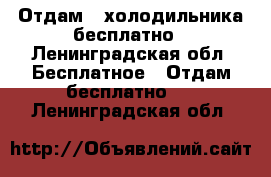 Отдам 2 холодильника бесплатно - Ленинградская обл. Бесплатное » Отдам бесплатно   . Ленинградская обл.